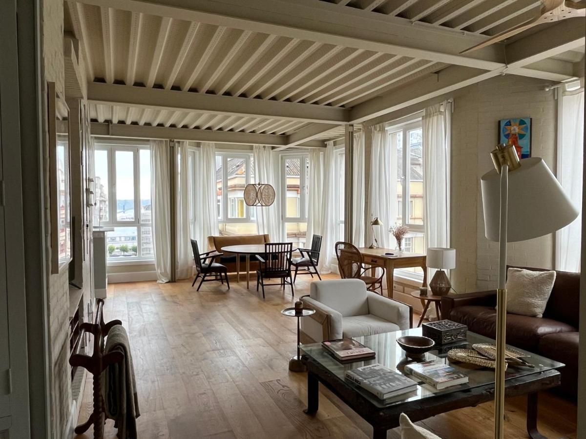 Espectacular Apartamento En El Centro De La Ciudad آكورونيا المظهر الخارجي الصورة