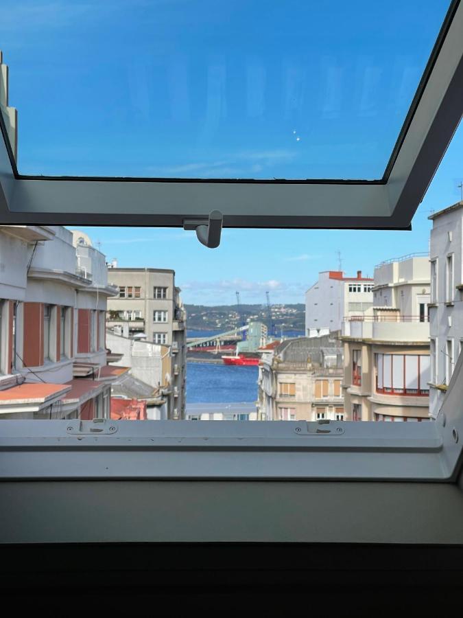 Espectacular Apartamento En El Centro De La Ciudad آكورونيا المظهر الخارجي الصورة